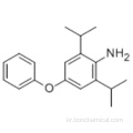 벤젠 아민, 2,6- 비스 (1- 메틸 에틸) -4- 페녹시 CAS 80058-85-1